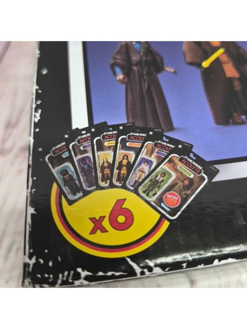 Star Wars Acolyte Retro Collection Kenner 6 Pack 3.75” Figure Set Multipack~NIB - Picture 7 of 7